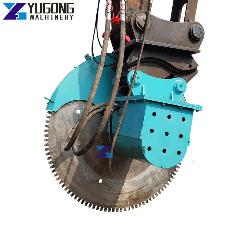 Sale Hydraulic Rock Saw And Circular Saw Stone Cutting For Excavator Can Quickly Cut Hard Geology Excavator Rock Saws