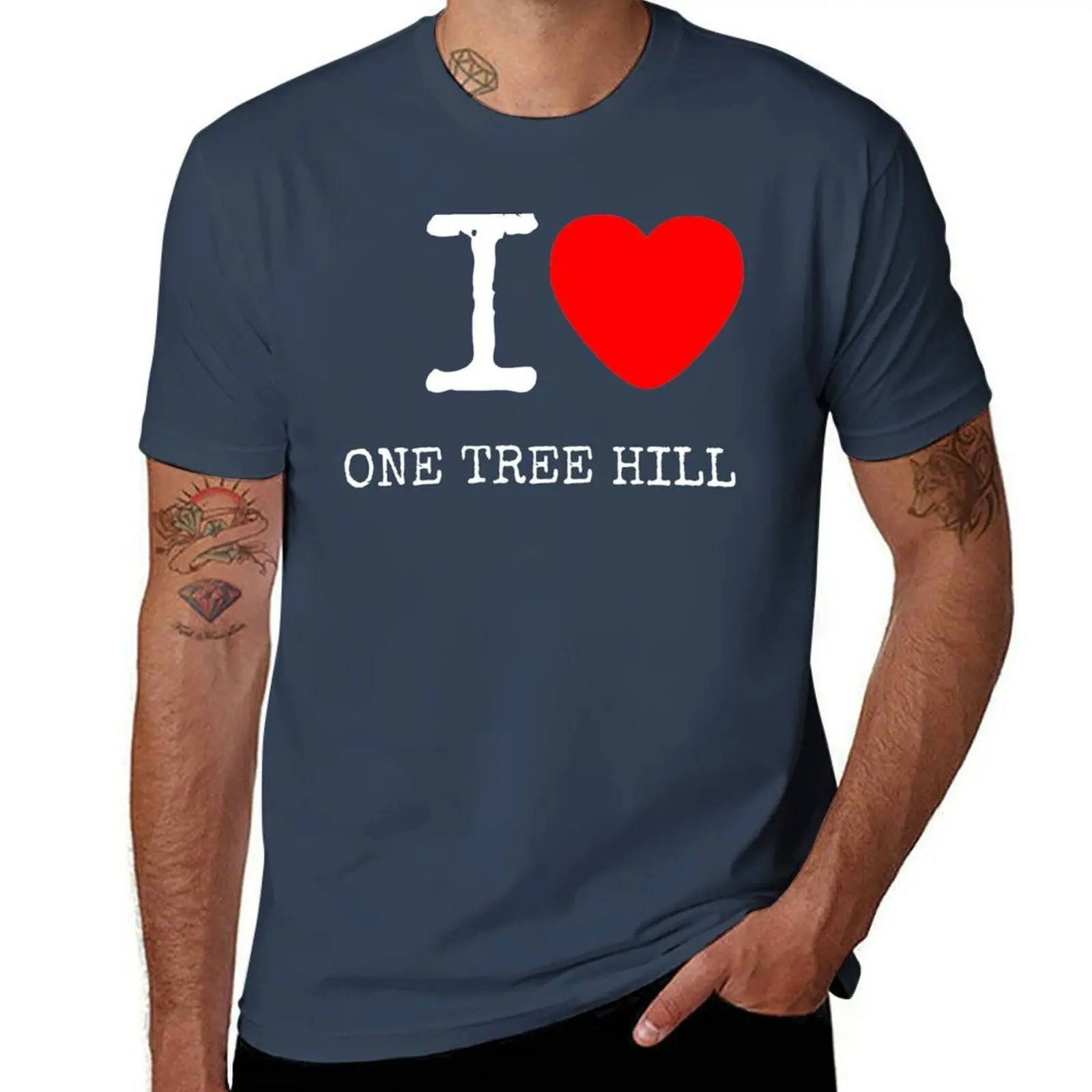 One Tree Hill Fans T-Shirt man t shirt heavy cotton t shirts with prints T-Shirt