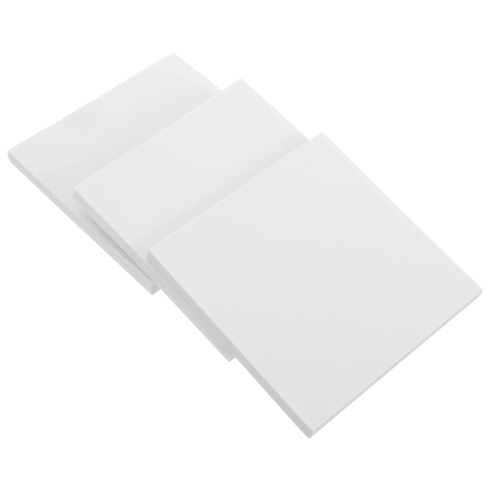 

3 Pcs Can Be Uncovered and Carved Rubber Bricks Block Printing Printmaking Supplies Linoleum White Carving Blocks for