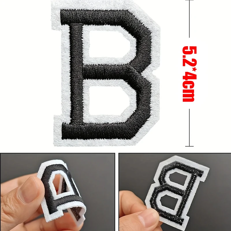 Juego letras bordadas A-Z – Uniforme militar táctico - imagen 2