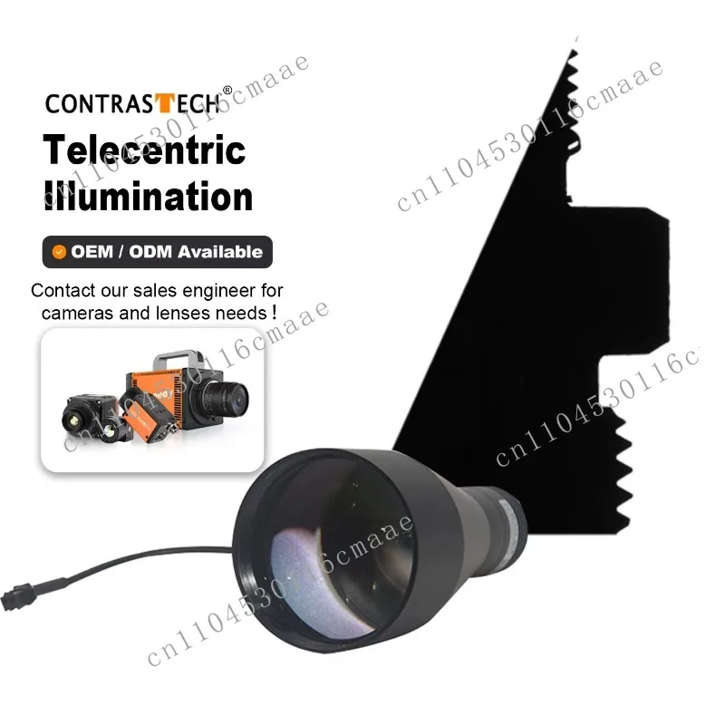 CLW-LIT-20 Compact Design Collimated LED Light Source Maximum Current 350mA for Telecentric Lens
