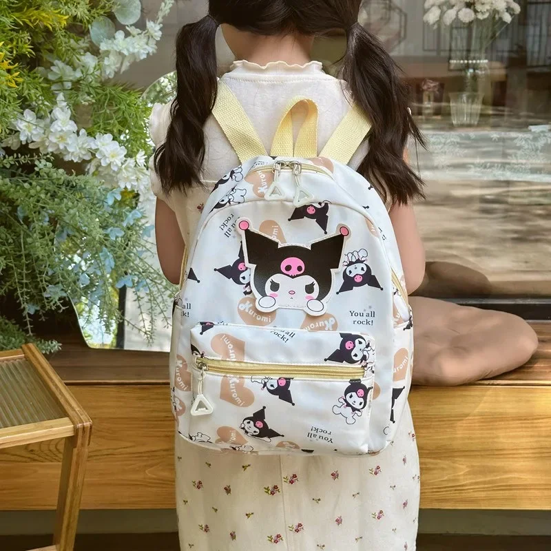 Sanrio Hello Kitty torby dziecięce Cartoon śliczne chłopcy i dziewczęta redukcja obciążenia plecak do przedszkola plecak dziecięcy