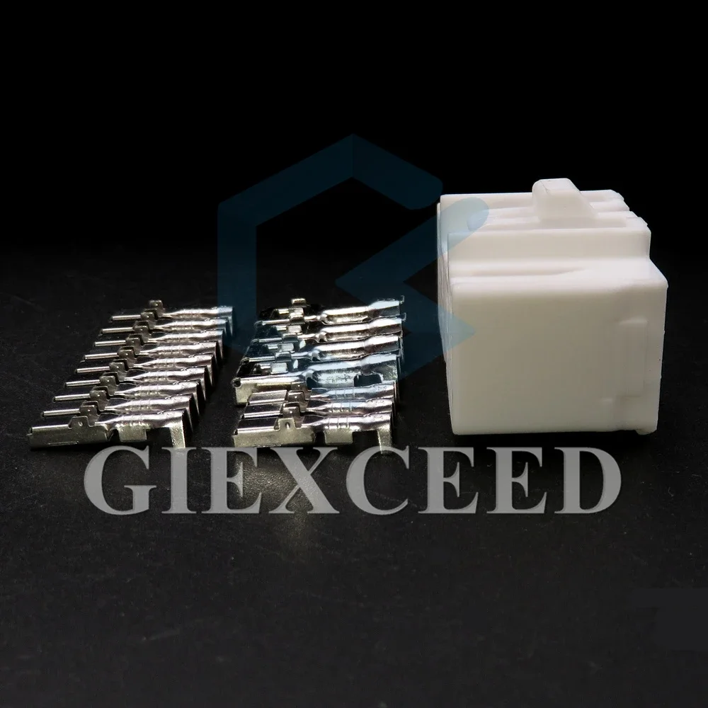 2 Sets 16 Pin Car Connector Assembly 7283-1168 Auto Wiring Socket AC Assembly Automotive Composite Adapter Automobile Parts