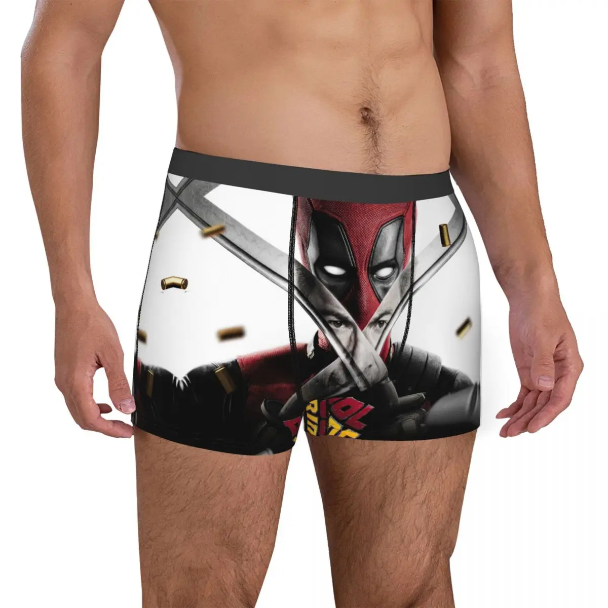 Deadpool & Wolverine Boxers Gag Cadeau Voor Man Grappig Ondergoed Boxershort