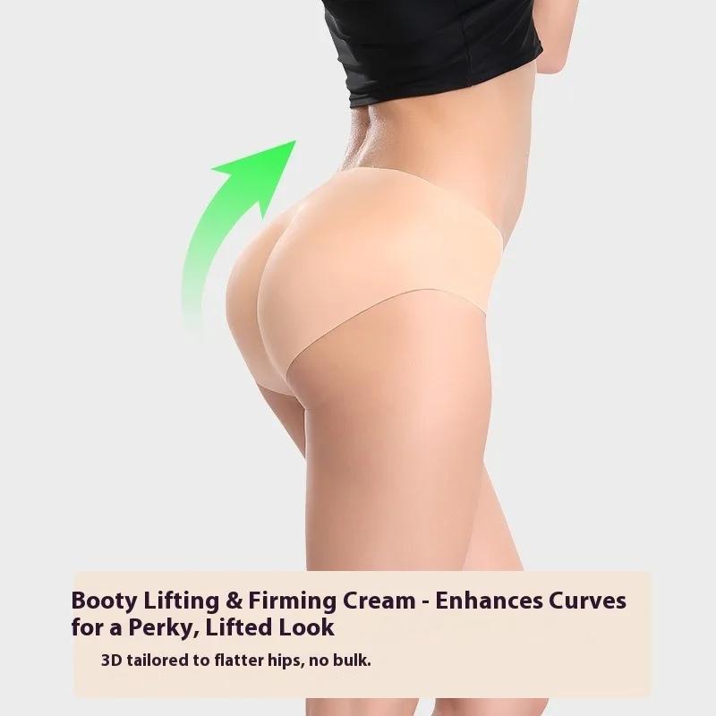 Silicone Briefs Women Skiing Hip Protector Roller Skating Fall Protection Lifting Butt Pants Integrated Push Up Padded Underwear