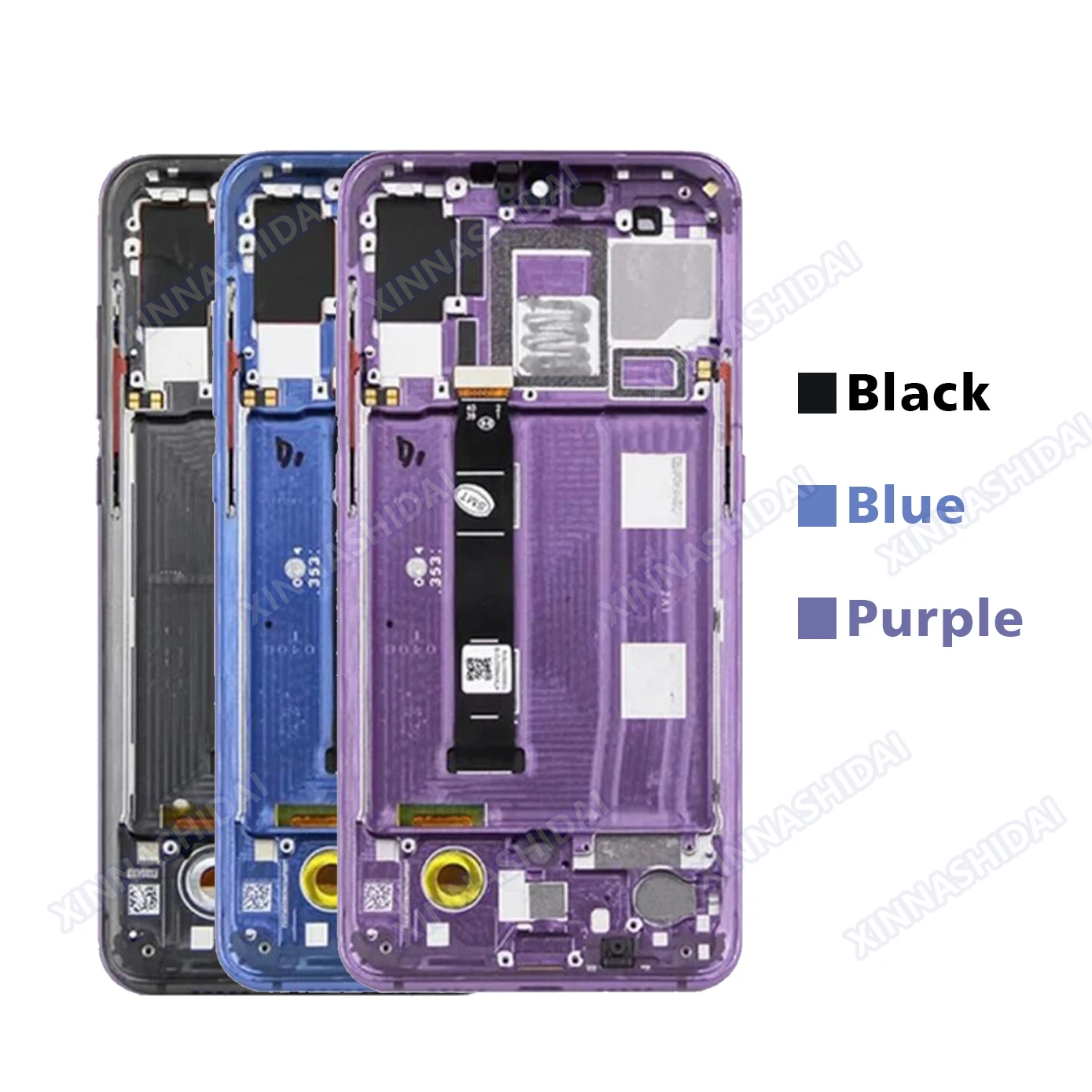 AMOLED For Xiaomi Mi 9 M1902F1G LCD Touch Screen Digitizer With Frame Assembly Replacement For Xiaomi MI9 Display