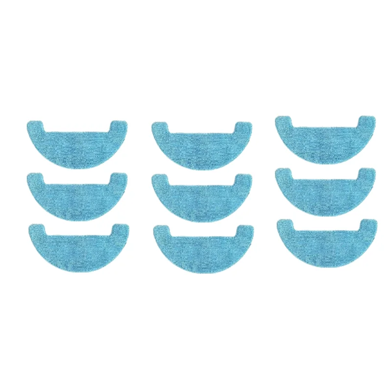 Loorow AT800 로봇 진공 청소기 액세서리용 Stable-9 Pcs 청소 천