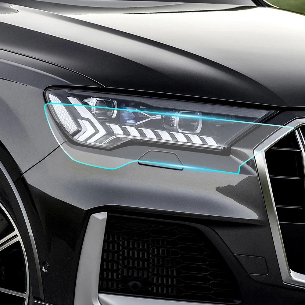 

Комплект ТПУ PPF 2020 мил от KUNGKIC с защитой от царапин для Audi Q7 S Line 2024-, пленка для фар заднего вида, Защитная пленка для краски автомобиля