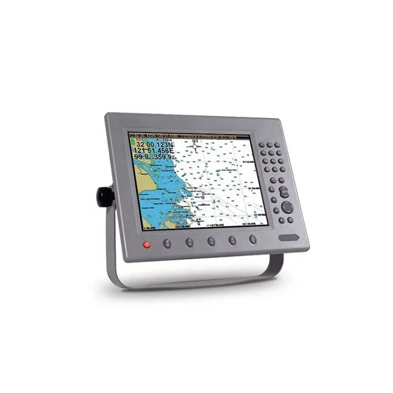 السفينة البحرية 8 بوصة نظام تحديد المواقع الرسم البياني الراسمة الملاح مع AIS