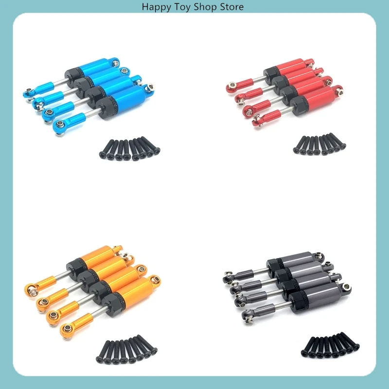 

​ ​ HS18301-02 18311-12 18321-22 RC Гусеничный автомобиль Металлическое обновление Гидравлический передний и задний амортизатор Запасные части ​ ​