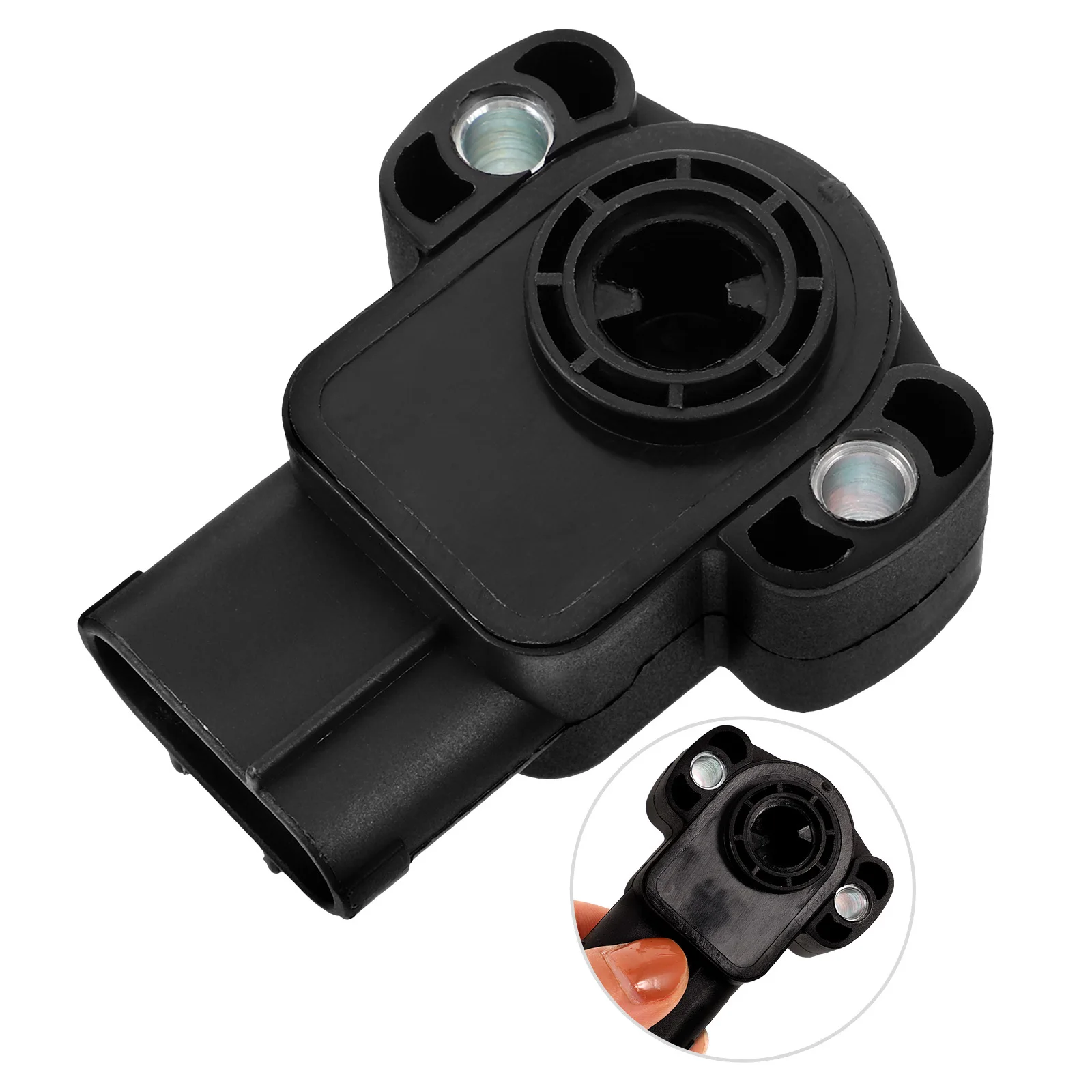 

Throttle Position Sensor Car Throttle Body Sturdy Materials Easy Installation Smooth Engine Performance Compatible for Ford