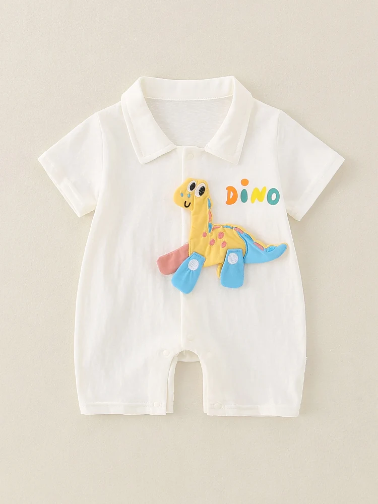 

Summer ort Sve Baby Rer Outfit Cute Cartoon Boy Casual Clothes for Newborns High Waist Long Pants Comfortable Fabric