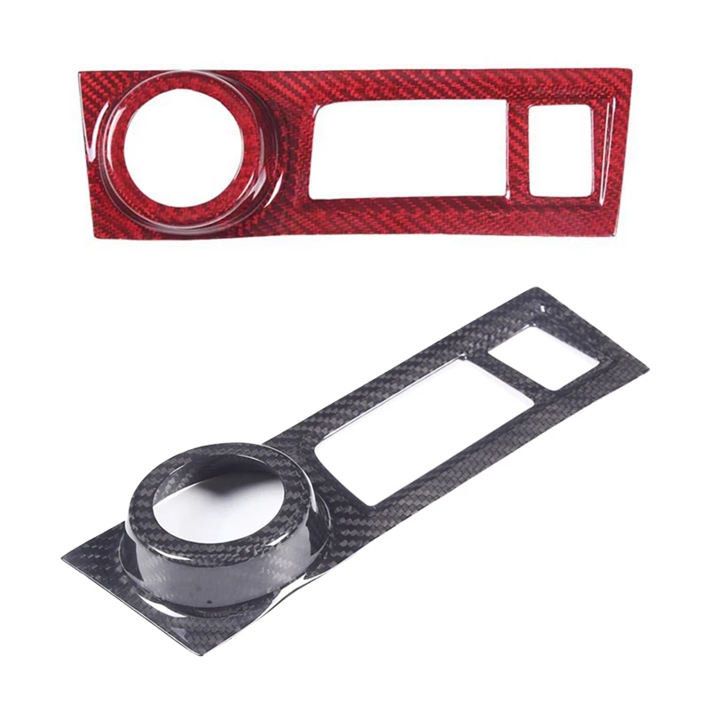 For Subaru BRZ Toyota 86 2012-2021 Dry Carbon Fiber Car Center Console Start Button Frame Cover Trim Accessories