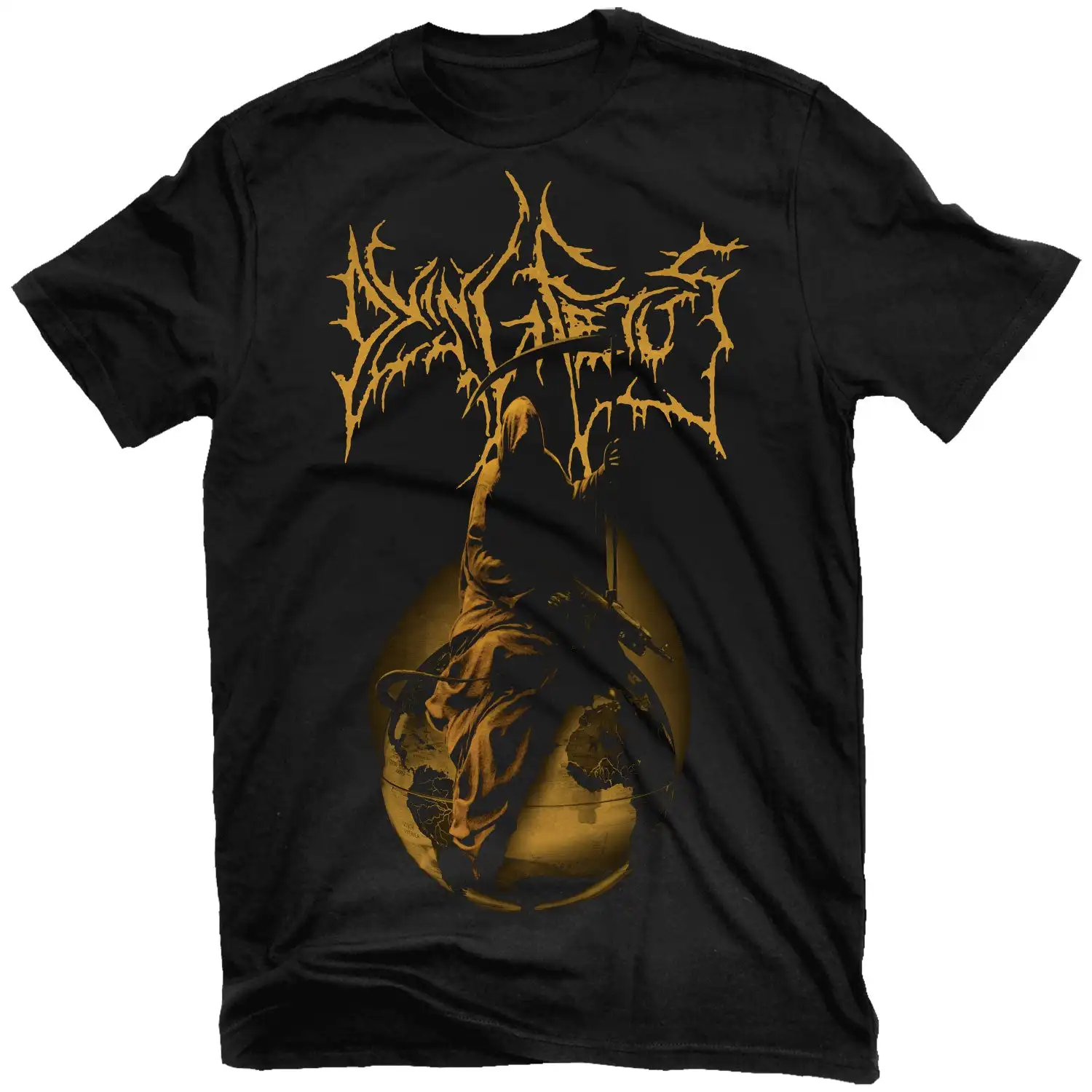Dying Fetus Parasites Rock Band Sommer Casual T-Shirt Herren und Damen Luxusmarke Top 2026 Neu – Detail 4