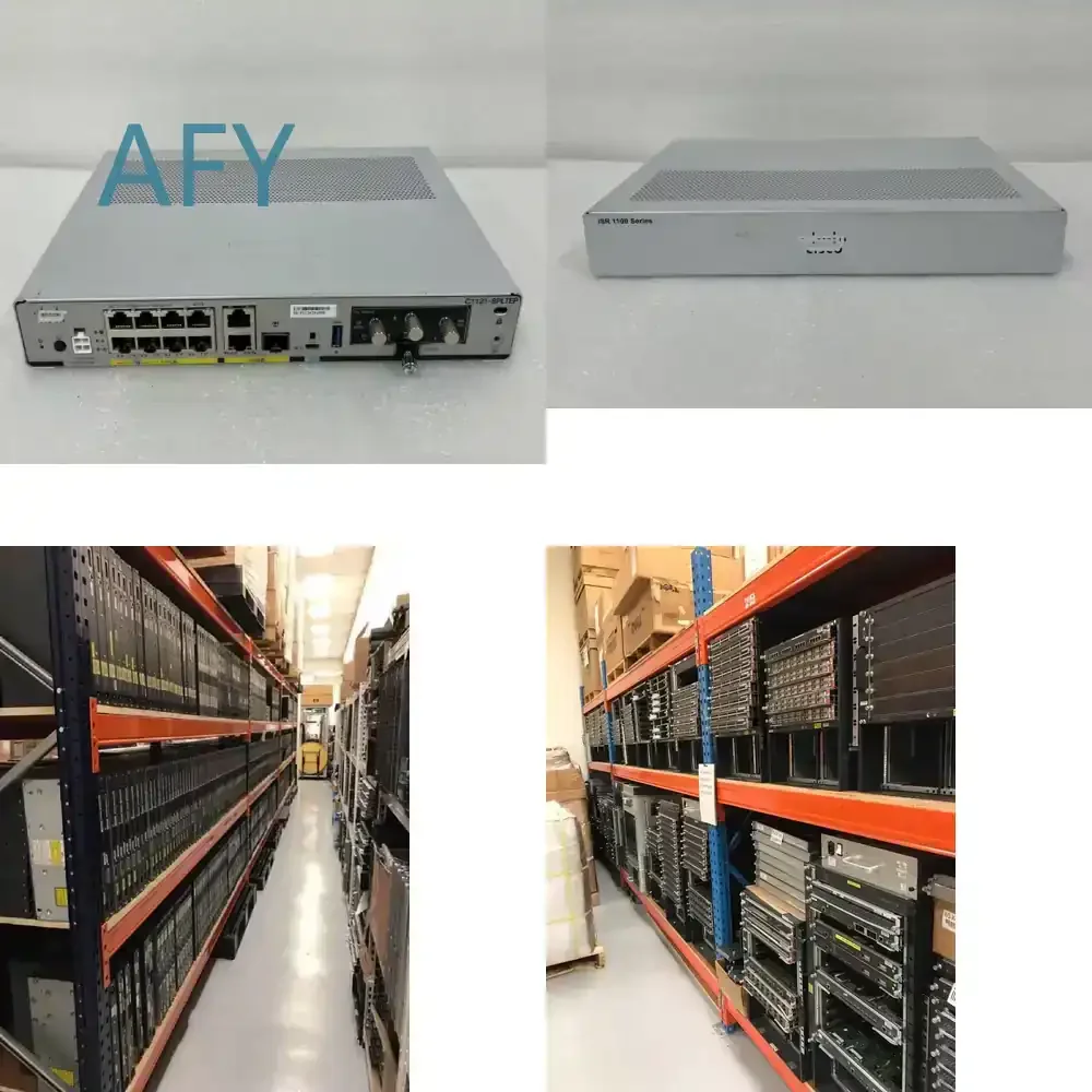 C1121-8PLTEP Integrated Service Router for Cisco with AC Power Adapter for Networking Equipment Routers Enterprise Grade