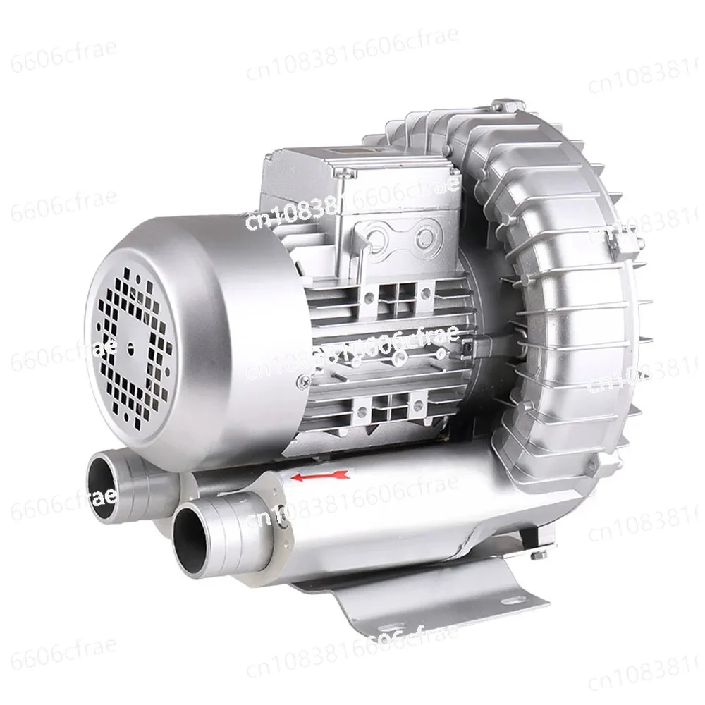 

250~750W Industrial Powerful Blower High Pressure Centrifugal Vortex Fan Vortex Air Vacuum Pump Fish Pond Aerator 220V/380V