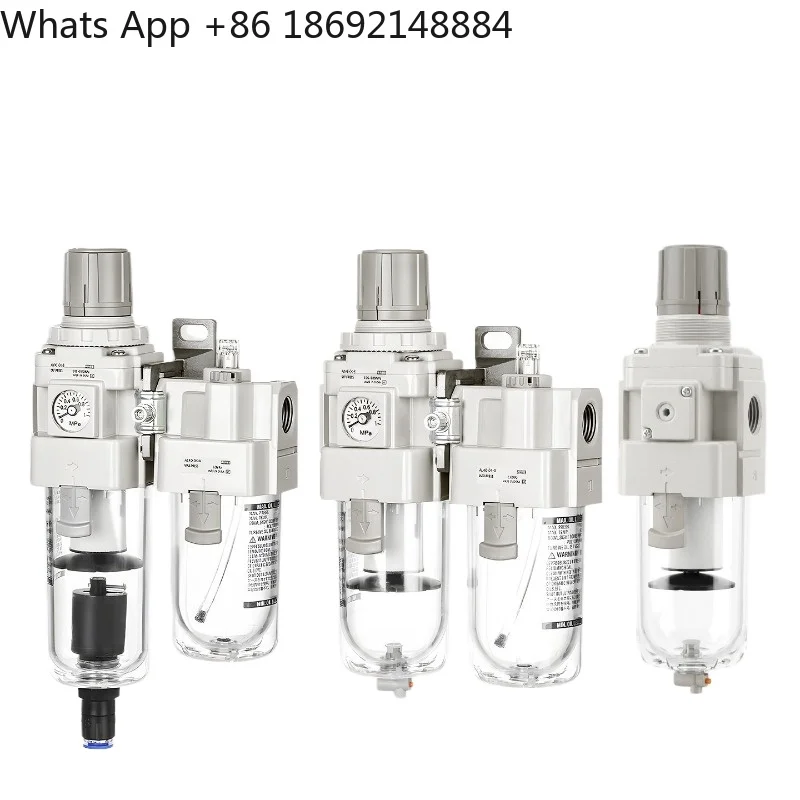 

Air source processor, pressure regulator, air combination element
