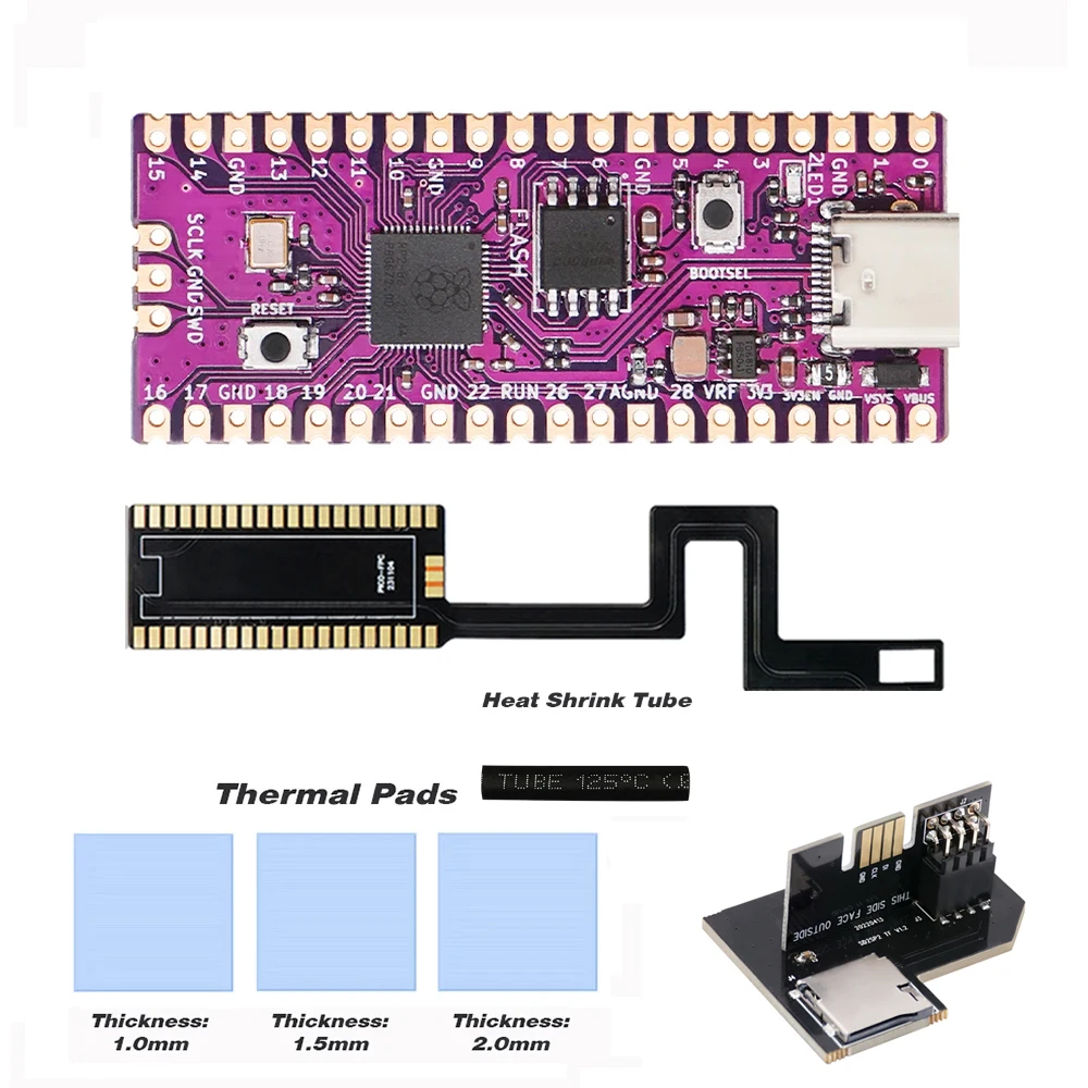 Kabel Picoboot Flex do Gamecube DOL-001 Raspberry Pi Pico Board z adapterem GC2SD/SD2SP2 Pro do akcesoriów do gier NGC — zdjęcie produktu 7