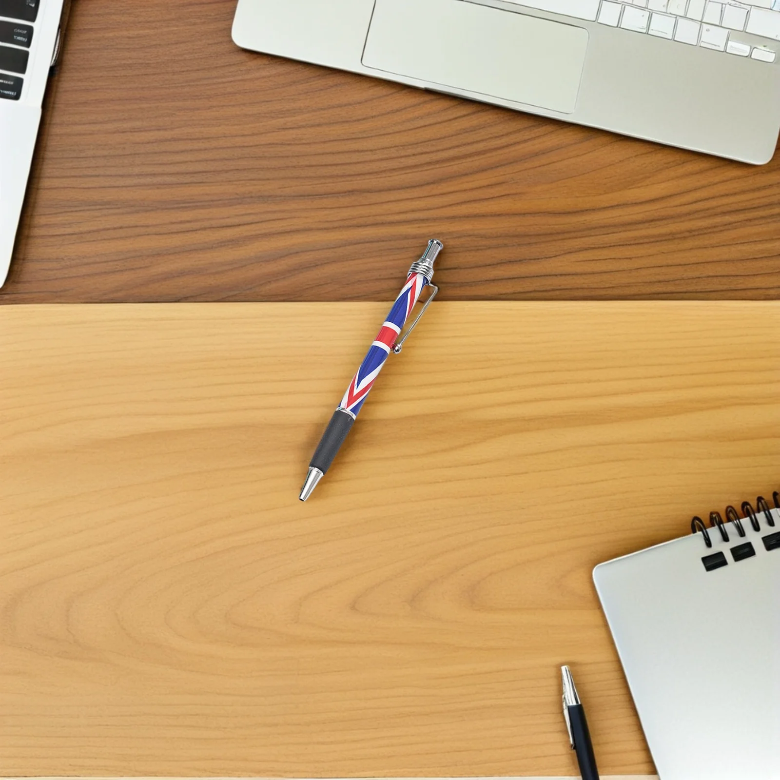 

20 Pcs Stress Reliever Flag Ballpoint Pen Office Plastic British Pattern Writing