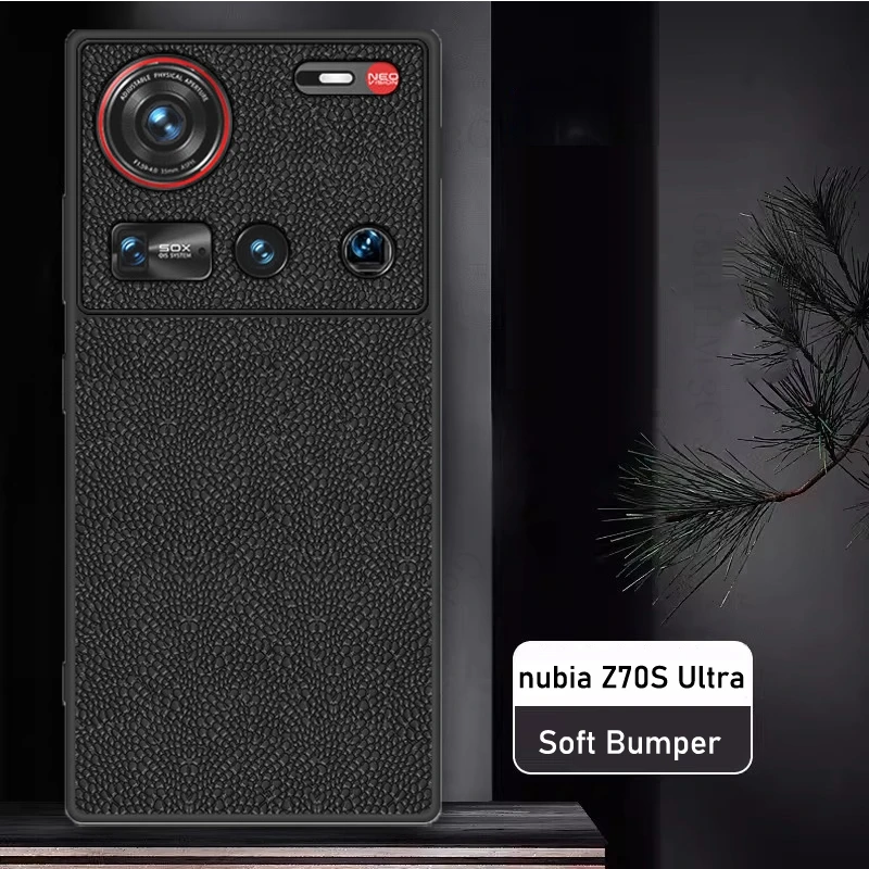 

For ZTE nubia Z70S Ultra Leather Shockproof Phone Case Nubia Z60S Pro Z50 Ultra Phone Protect Cover Nubia Z50S Pro Z60 Z70 Ultra