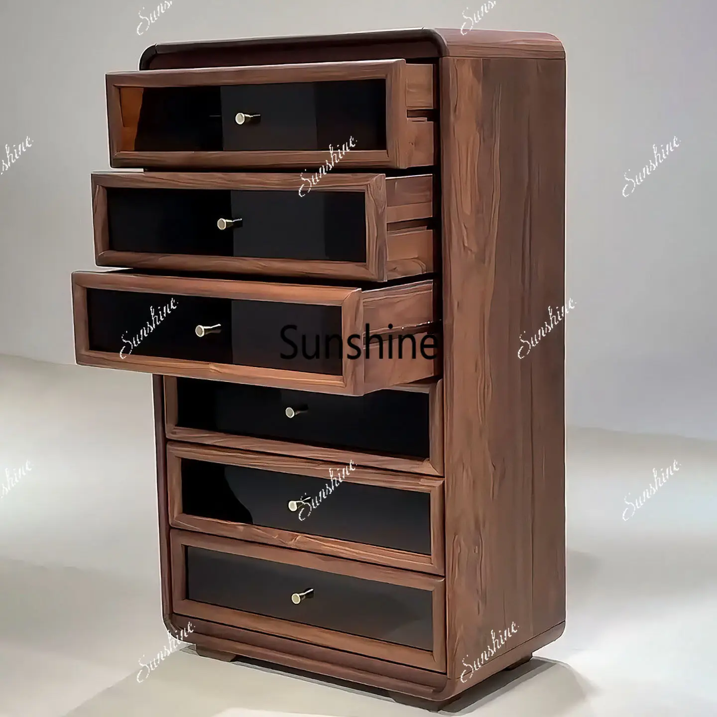 

New Chinese high-bucket multi-layer chest of drawers ancient Chinese play Langya cabinet