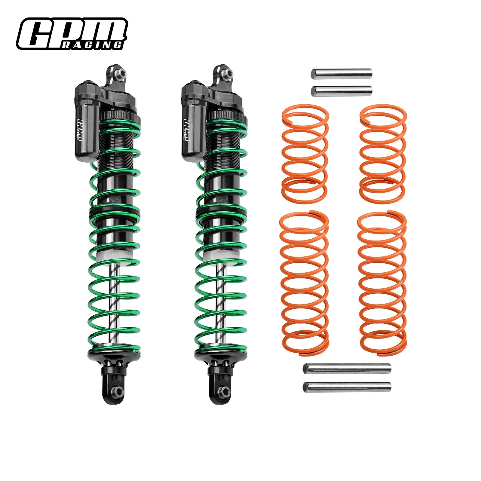 GPM Aluminium Front/Rear Adjustable Spring Shocks For TRAXXAS 1/5 X-Maxx  car accessories