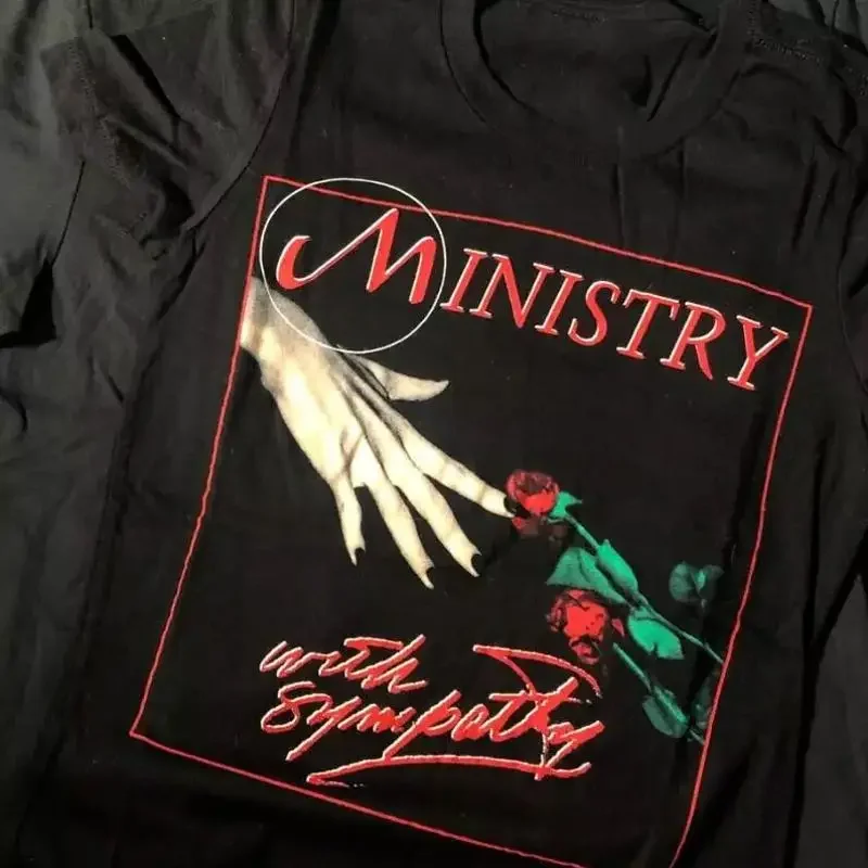 Ministry Band With Sympathy Synthpop T Shirt Size S 5Xl Fh889