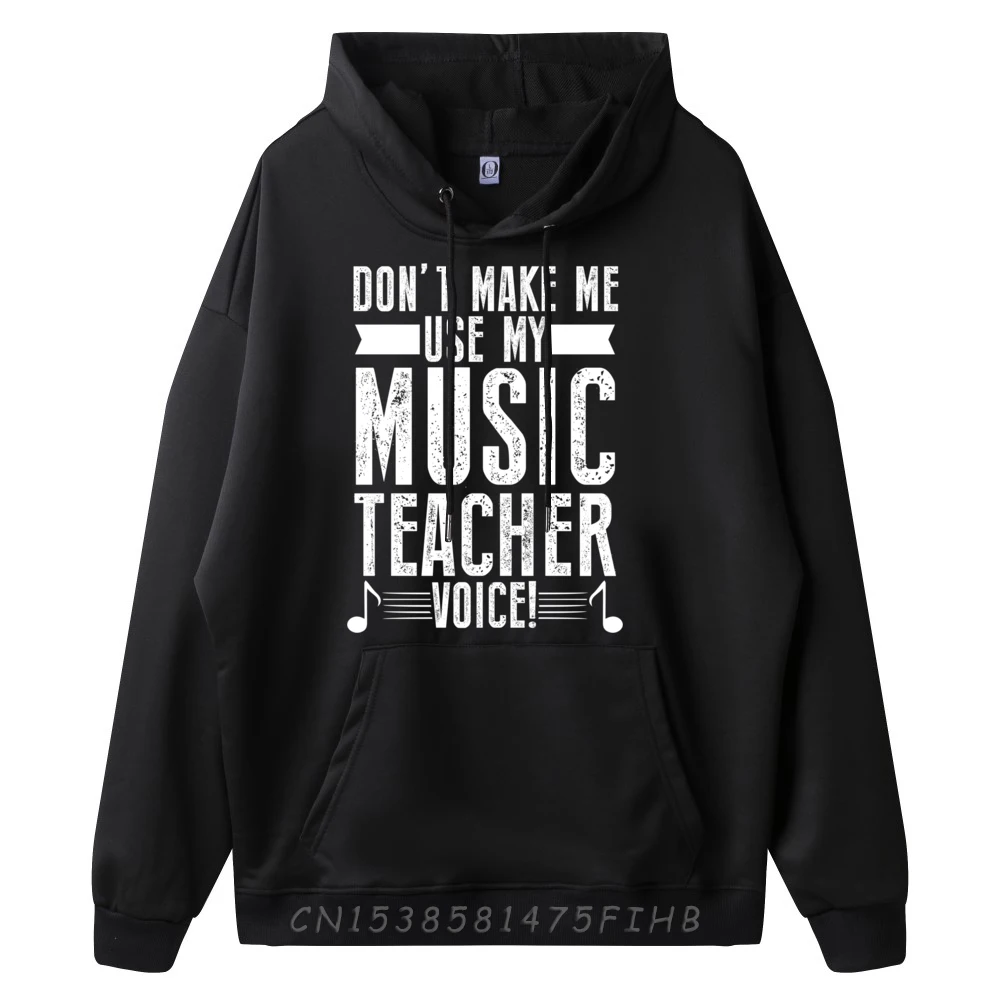 Musician School Teach Music Lover Teacher White Hoodie Men Limited Time Special Men's Clothing Vintage