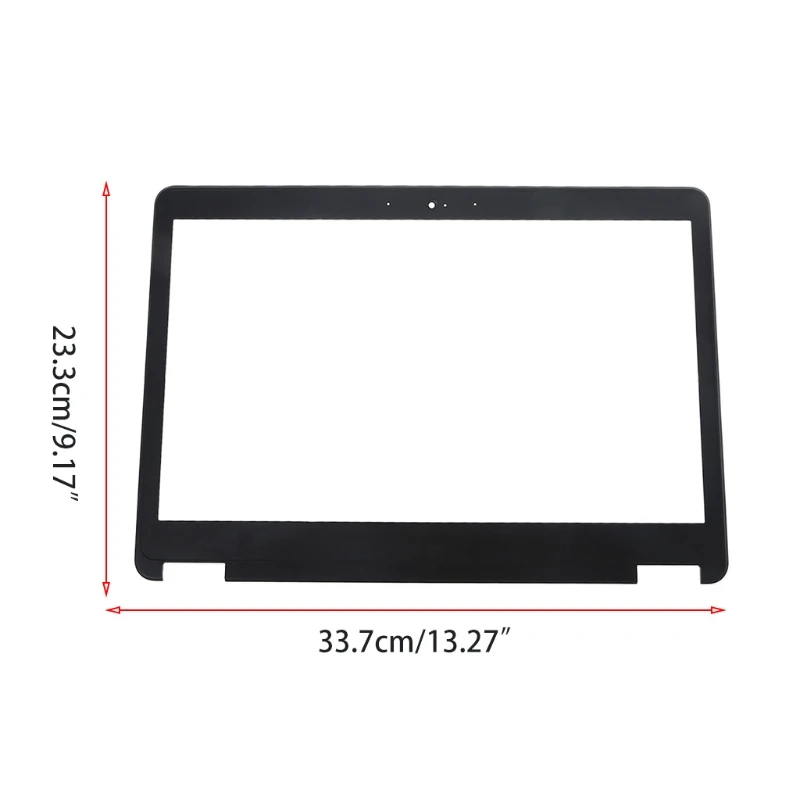 Cubierta de marco frontal LCD para portátil, accesorios para portátil, bisel, nuevo/Original, Dell Latitude 7450, E7450, 33,7x23,3 cm, negro