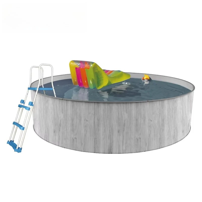 

Stahlwandpool Splasher Pool Above Ground Adult Children Family Steel Wall Swimming Pool with UV Resistant PVC Liner