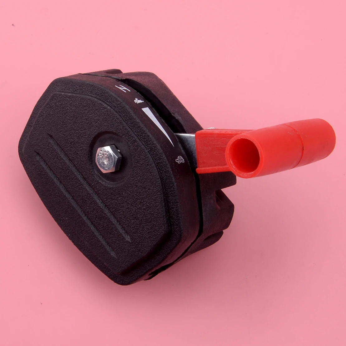 Universeller Ersatzhebel für Rasenmäher-Drosselklappe, passend für elektrische Benzinrasenmäher, Schwarz