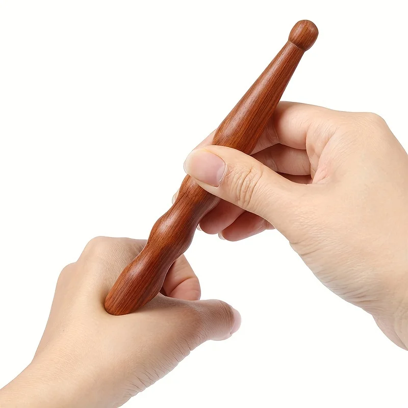 Long Wooden Spa Muscle Roller Stick Cellulite Blaster Deep Tissue Fascia Trigger Point Release Self Foot Body Massage Tools