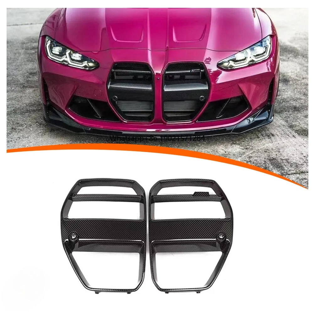 

Upgrade Car Parts G80 G82 Dry Carbon Fiber Front Grille Auto Performance Parts Bumper Radiator Grill for M4 G82 M3 G80