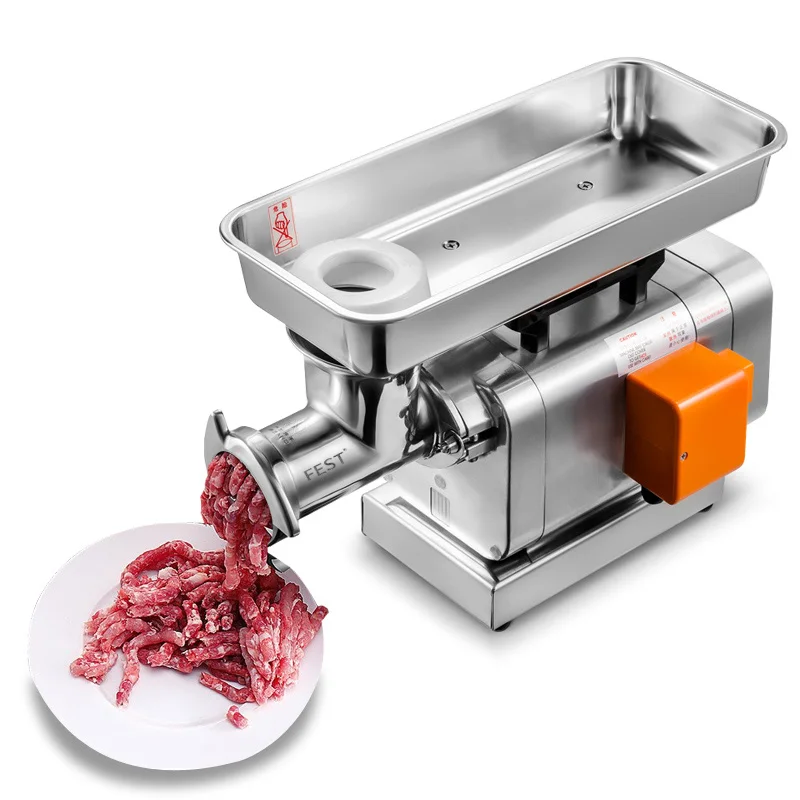 Commercial pro frozen meat grinders best butcher 2hp heavy duty mincer electric commercial  processing 22 mincers for sale