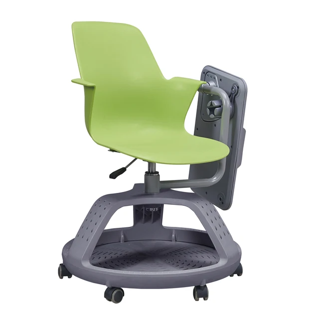 Greenfield Furniture University Classroom Swivel Chair with wheels for Student Node School Furniture Chair