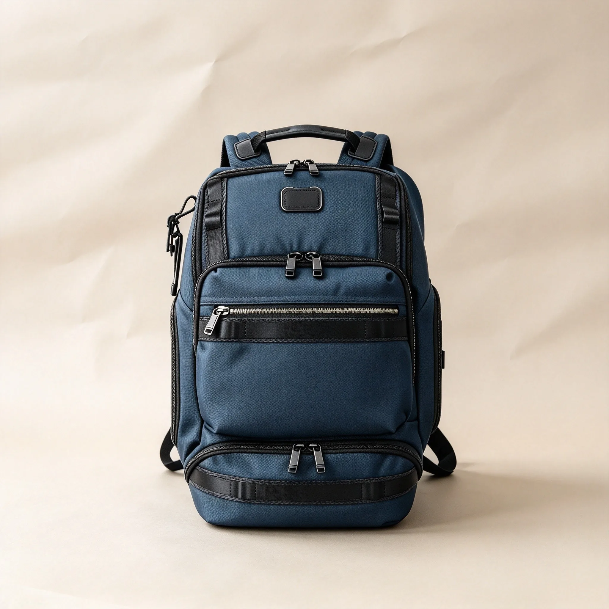 Stylish New Ballistic Nylon Backpack for Men, Large Capacity High Quality Business Travel Hiking Bag