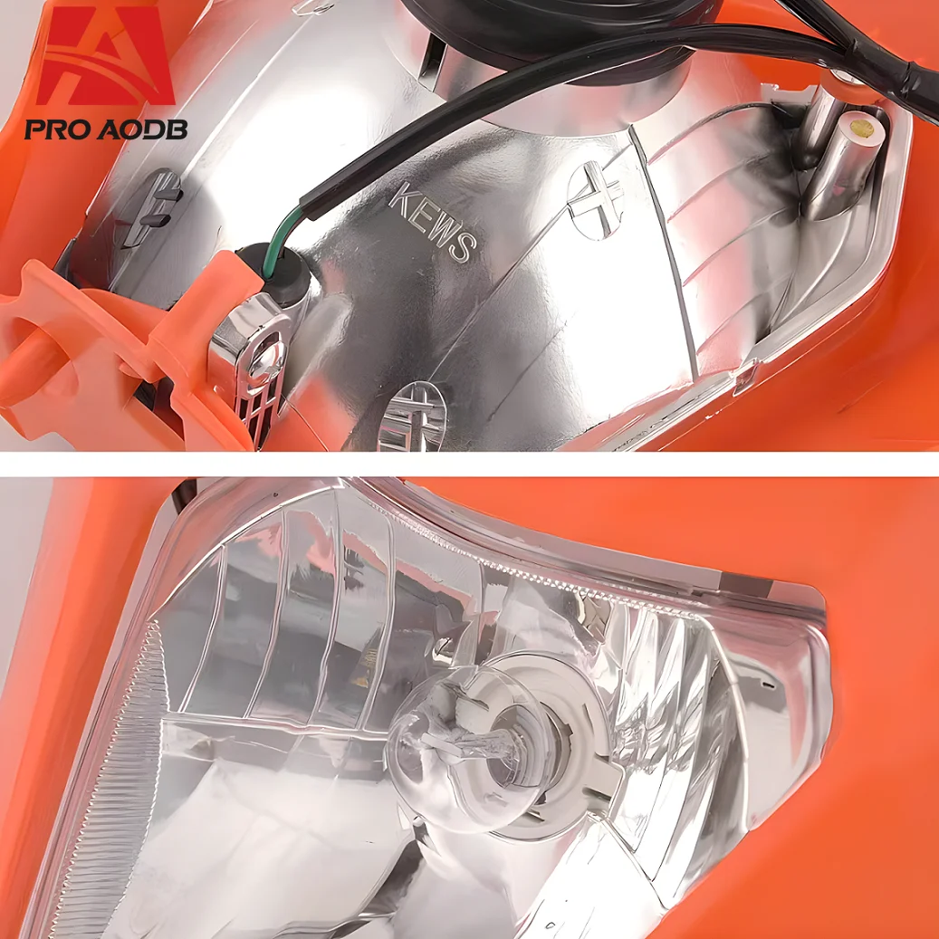 Motorcycle Supermoto Universal Headlamp Headlight Light Lamp For KTM EXC EXC-F SX-F SX XC XC-W XC-F XCF-W 125-530 Dirt Pit Bike image 5