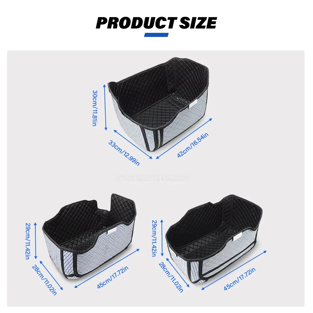 Für BMW R1300GS Adventure R 1300 GS Adv 2024-Motorrad Hinten Gepäck Box Schwanz Box Innen Pad Schwanz Fall Stamm seite Box Futter