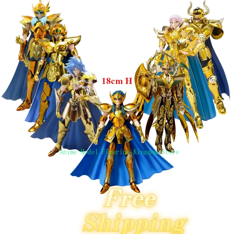 

В наличии: Металлическая фигурка Saint Seiya Myth Cloth EX — Лев Айолия, Телец Альбедоран, Близнецы Сага, Овен Му — Рыцари Зодиака
