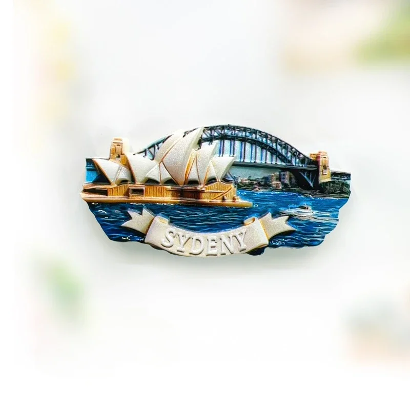 ملصقات ثلاجة سيدني، هدايا تذكارية لبيت الأوبرا الأسترالي، هدايا تذكارية معمارية، ديكورات الهدايا