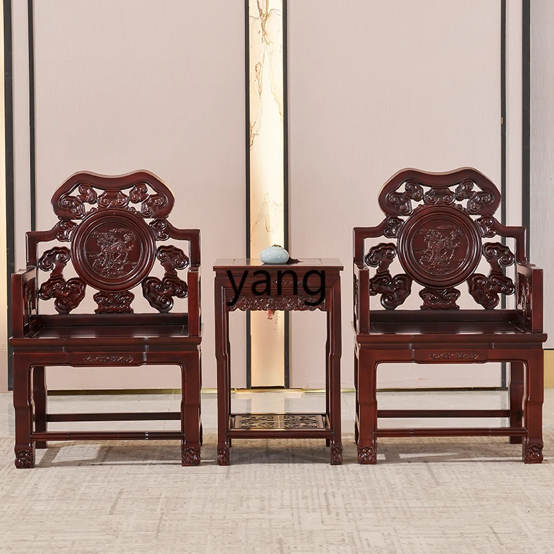 LTT armchair antique furniture Chinese classical solid wood pineapple Ge Mingqing product image