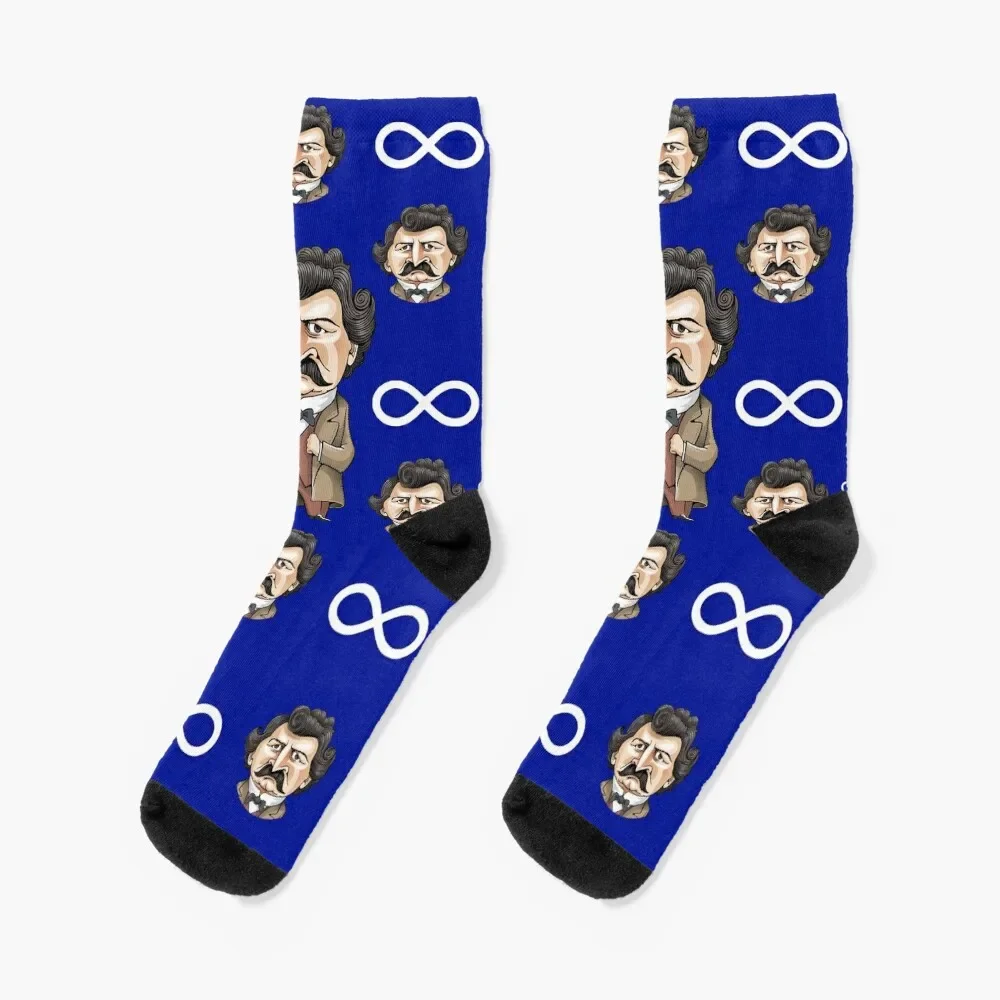 

Louis Riel Socks loose funny sock Crossfit Ladies Socks Men's