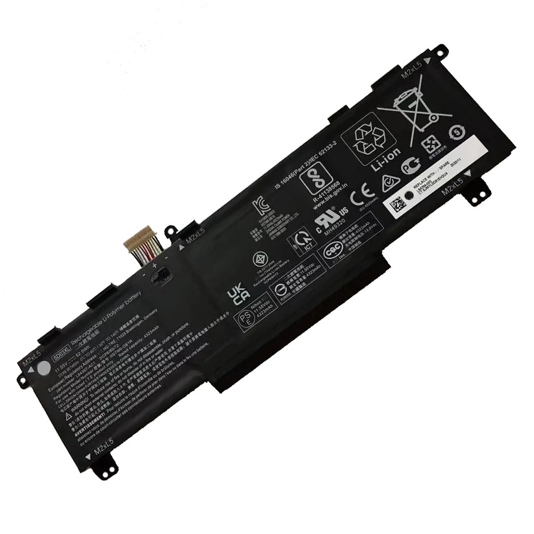 

Laptop Battery SD03XL HSTNN-OB1R L84357-AC1 L84394-005 For Omen 15 2020 15-ek0000 15-en0000 15-ek0001TX 15-ek0011TX Serie 52.5WH