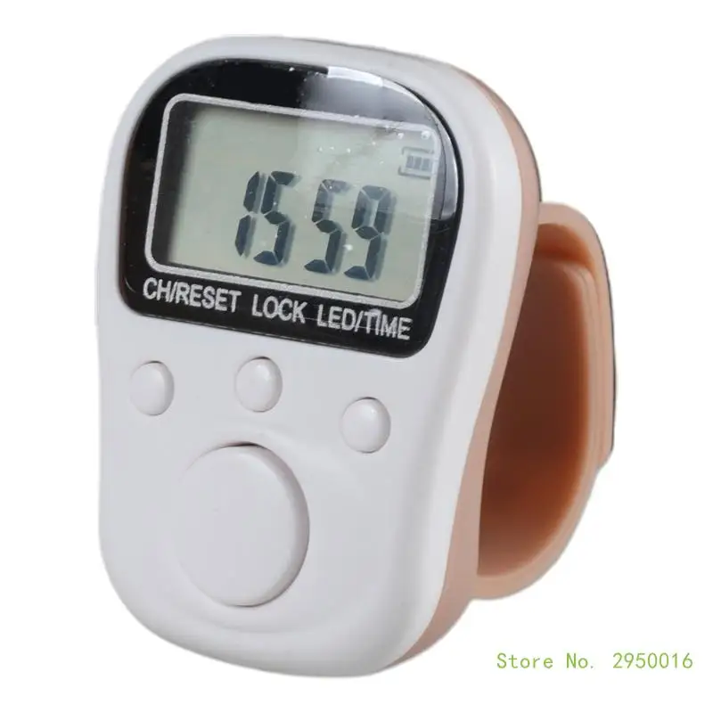 LED Finger Tally Counter Digital Electronic Tasbeeh Counter Handheld Clickers