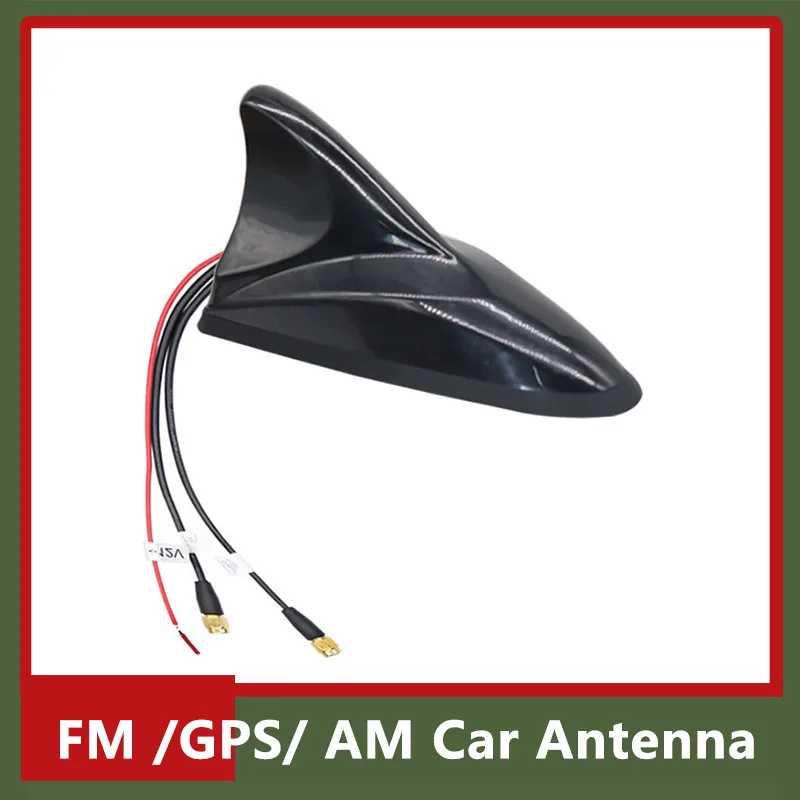 

GPS AM FM Shark Fin Auto Aerial For Audi/VW/Seat/Skoda Car Style Radio Black Antenna Roof Ceiling Navigation Style Car Radio