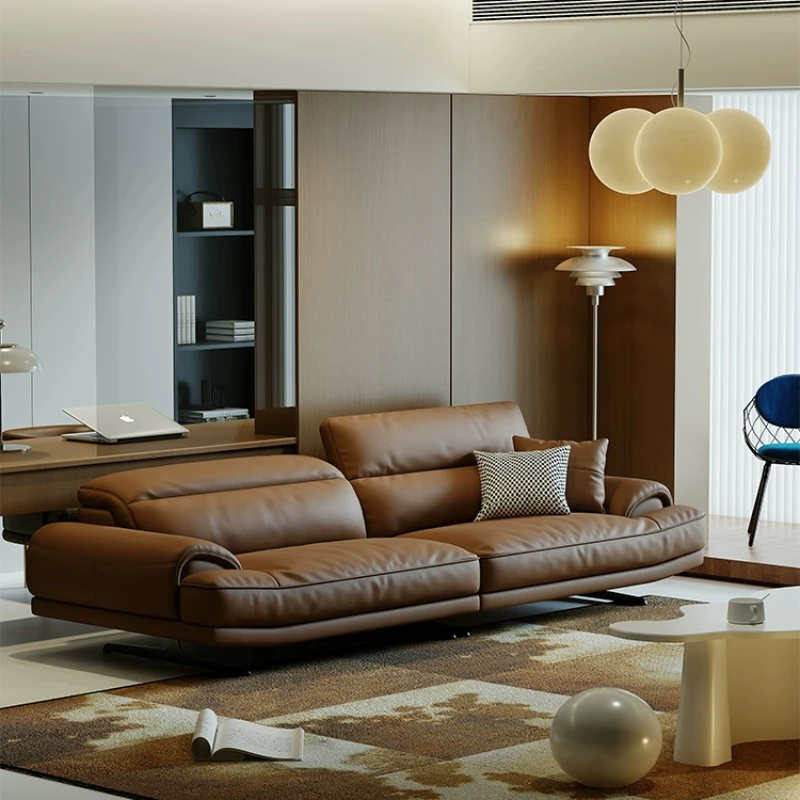 

simple brown retro, first layer cowhide one font