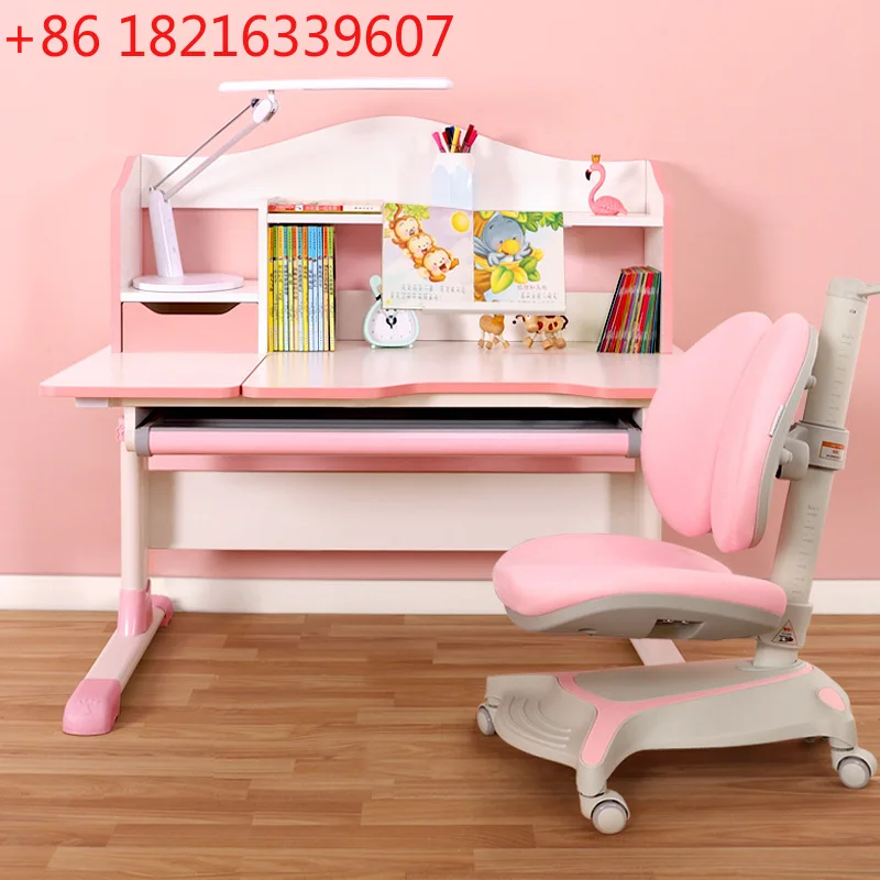 YAO primary school students painting and calligraphy table household table and chair set can be lifted and lowered