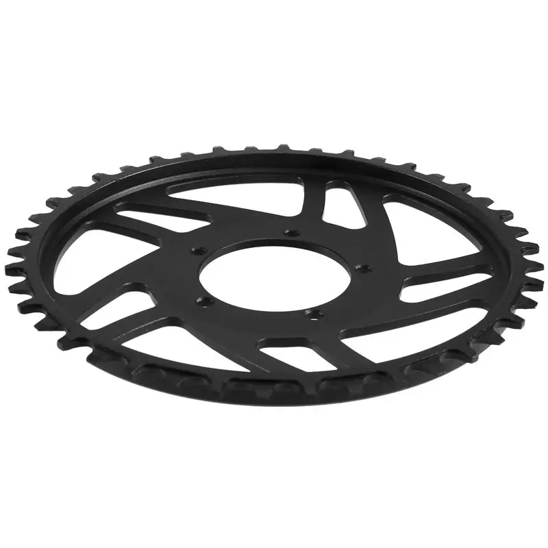 AEA6-Ebike Chainwheel 42T Chainring 18.5Mm Offset For BAFANG BBS01B BBS02B BBS01 BBS02 Mid Drive Motor Aluminum Alloy