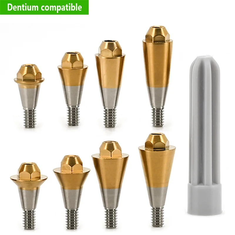 

Для Dentium Multi Unit, прямой абатмент, титановый OEM ODM, стоматологический протез CAD CAM, индивидуальные абаты, прямые продажи с фабрики