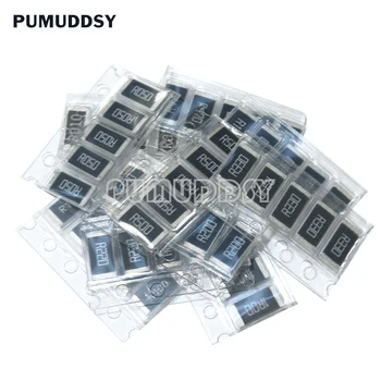 50PCS 1% 2512 SMD ערכת דוגמאות נגד 10ValueX5PCS = 50pcs 1R00 R500 R470 R330 R220 R200 R150 R100 r050 R010